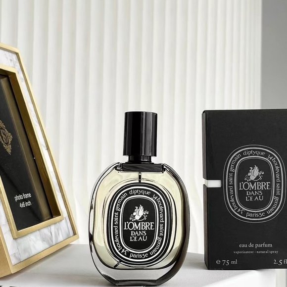 diptyque Toussaint Black Bottle Water in Shadow (Shadow in Water) 75ml Black Bot